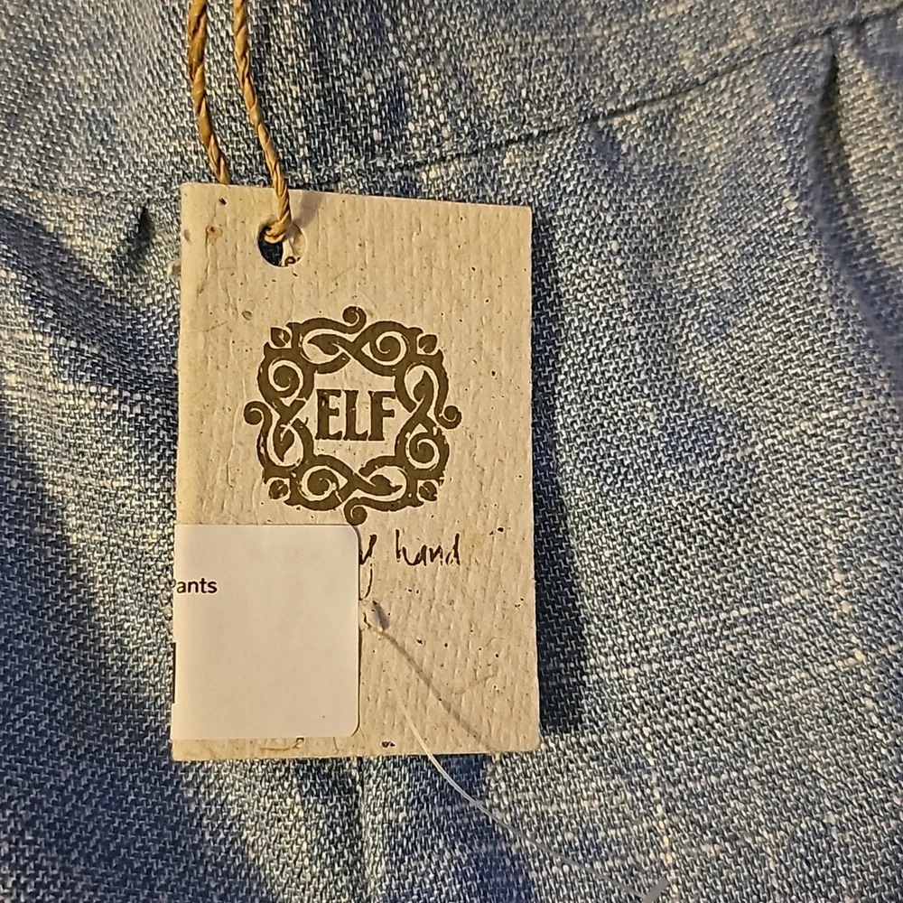 ELF Light Blue Wide Leg Pants - Women - Picture 3 of 8
